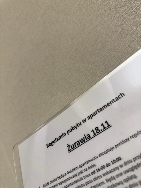 Żurawia 18.11 Apartment in West Pomeranian Voivodeship, Poland