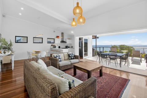 Kitchen or kitchenette, Seating area, Sea view, kitchen
