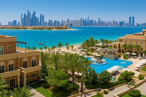 Property building, City view, Pool view, Sea view