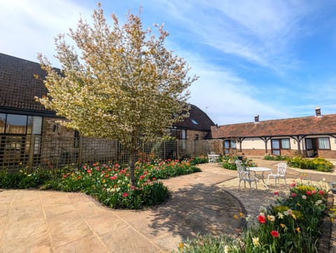 Patio, Patio, Spring, Garden, Garden, Seating area, Garden view, Garden view