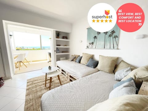 Living room, Sea view, Inner courtyard view