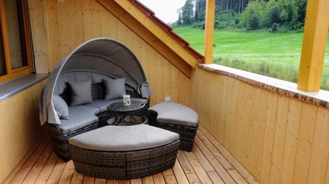 View (from property/room), Balcony/Terrace, Balcony/Terrace, Evening entertainment, Garden view, Sunset