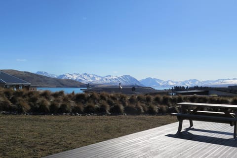 Patio, Seating area, Lake view, Mountain view, Location