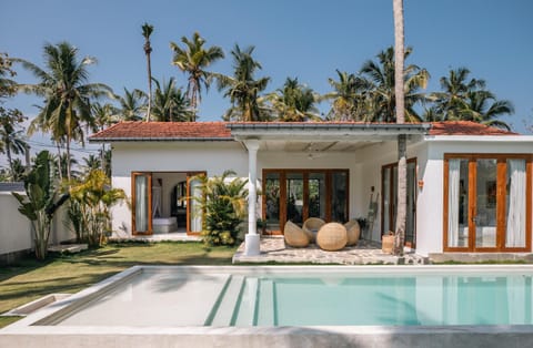 Property building, Patio, Pool view, Swimming pool