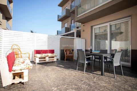 Property building, Patio
