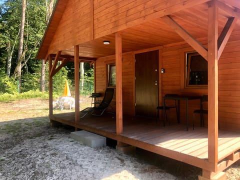 Jantar Oaza Nature lodge in Pomeranian Voivodeship