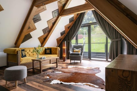 Living room, Mountain view