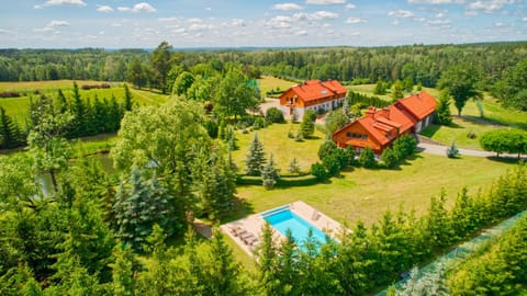 Funaberia -25 hektarowa luksusowa posiadłość z basenem, jacuzzi, sauną, boiskiem wielofunkcyjnym House in Lithuania