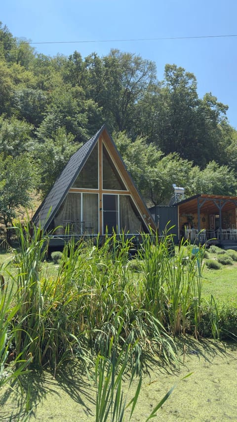 Cabane A-Frame Svinița House in Serbia