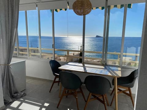 Living room, Dining area, Sea view