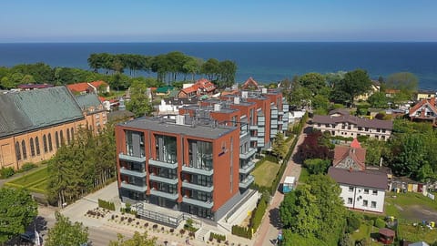 Property building, Neighbourhood, Bird's eye view, Sea view, Street view, Location