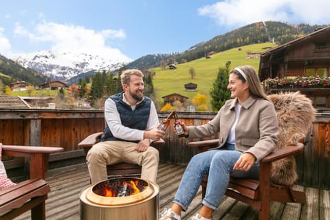 Natural landscape, Mountain view, group of guests