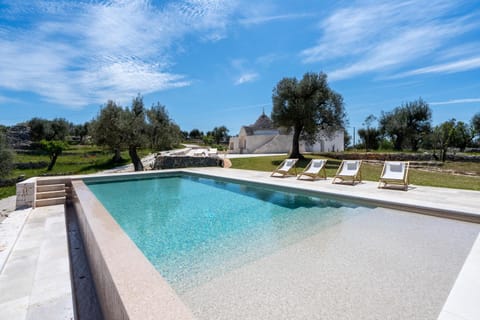 Day, Natural landscape, Garden, Garden view, Pool view, Swimming pool, sunbed