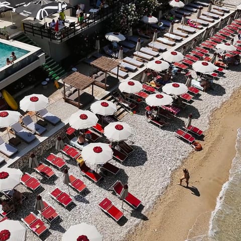 Natural landscape, Sea view, sunbed