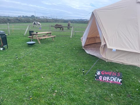 Gwens Garden bell tent Campground/
RV Resort in England