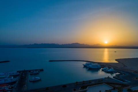 Sea view, Sunset