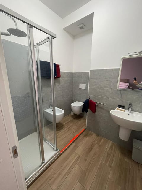 Shower, Toilet, Bathroom, bidet, towels