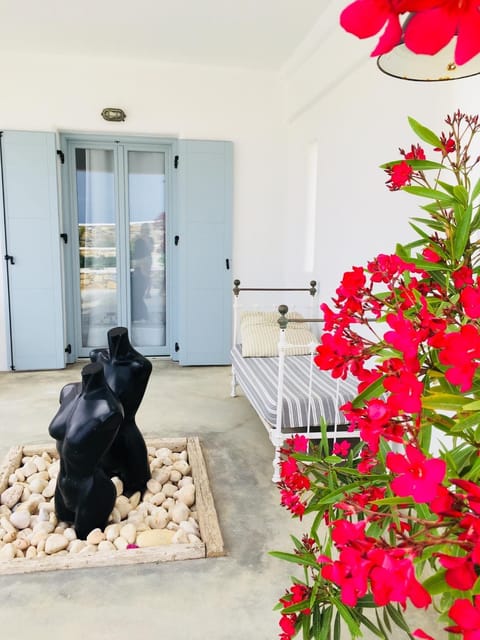 VILLA THEIA - SELENE , appartement de charme pour 4 à 6 personnes prés de la plage et du village de Koufonissi Apartment in Koufonisia