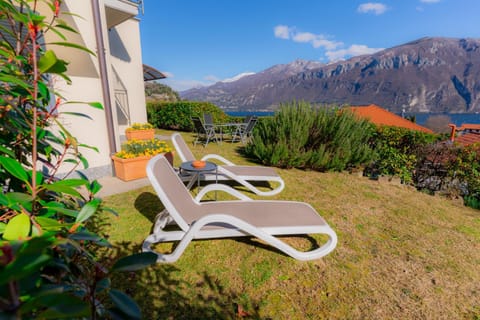 Natural landscape, Garden, Garden view, Mountain view, sunbed