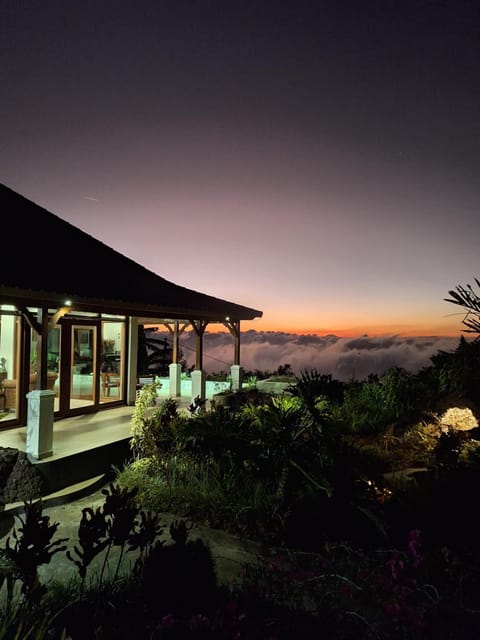 Night, Natural landscape, Sunset