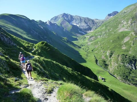 Natural landscape, Hiking, Mountain view