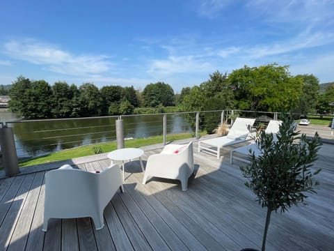 Patio, River view