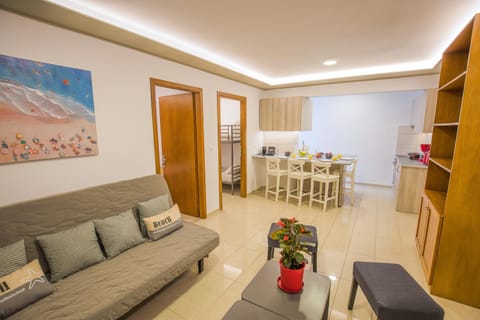 Living room, Dining area, kitchen, air conditioner