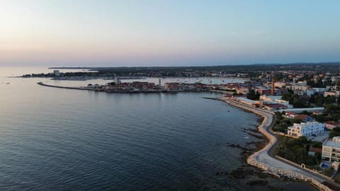 Bird's eye view, Beach, Sunset