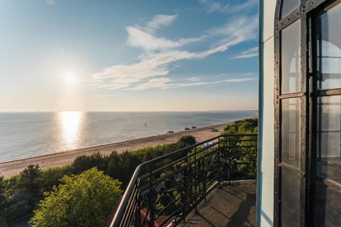 Day, Natural landscape, View (from property/room), Beach, Sea view, Sunrise