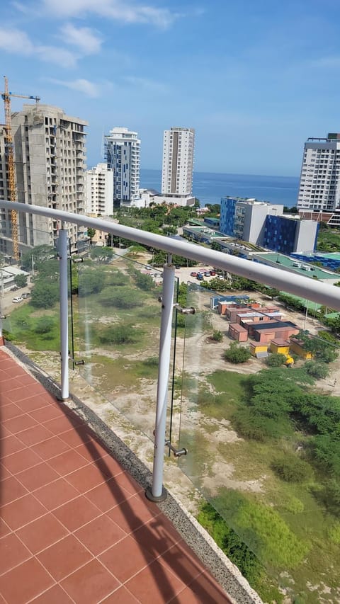 Property building, Day, Natural landscape, Bird's eye view, Balcony/Terrace, City view, Sea view