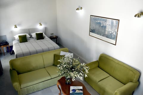 Bed, Living room, Photo of the whole room, Seating area, Bedroom