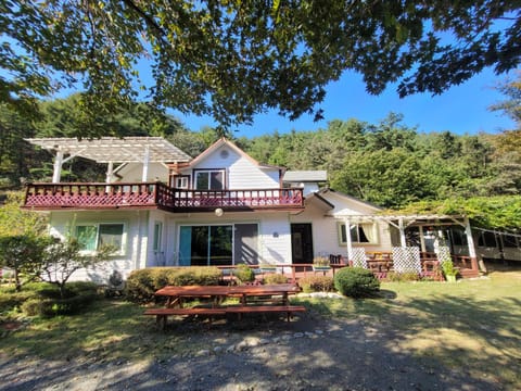 Property building, Garden view