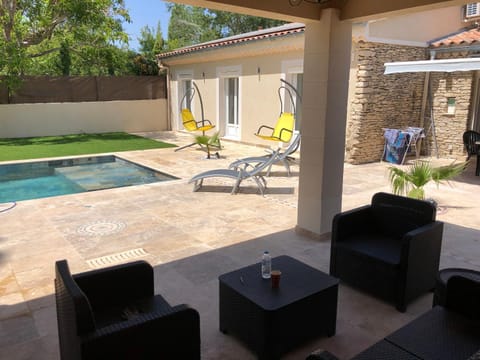 Garden, Living room, Swimming pool