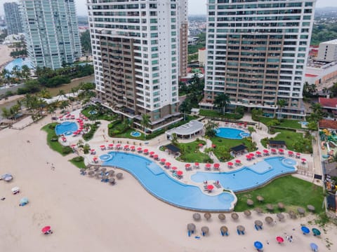 Bird's eye view, Beach, Pool view