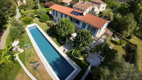 Property building, Bird's eye view, Garden, Garden view, Pool view, Swimming pool