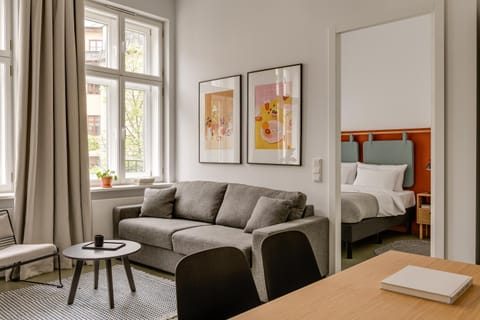 Living room, Bedroom