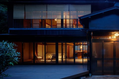 Property building, Night, Balcony/Terrace