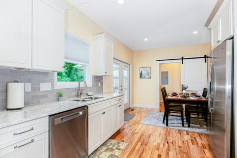 Blue House on Blythe House in Hendersonville