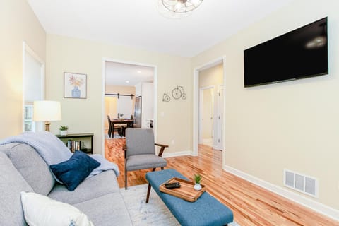 Blue House on Blythe House in Hendersonville