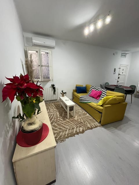 Living room, air conditioner