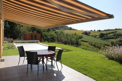 Patio, Natural landscape, Garden view