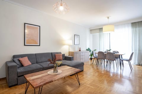 Living room, Seating area, Dining area