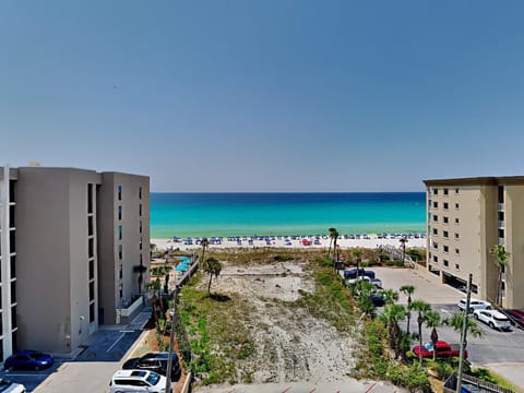Property building, Beach, Sea view, Parking