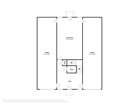 Game Room, Floor plan, Parking