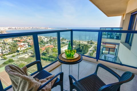 View (from property/room), Balcony/Terrace, Sea view
