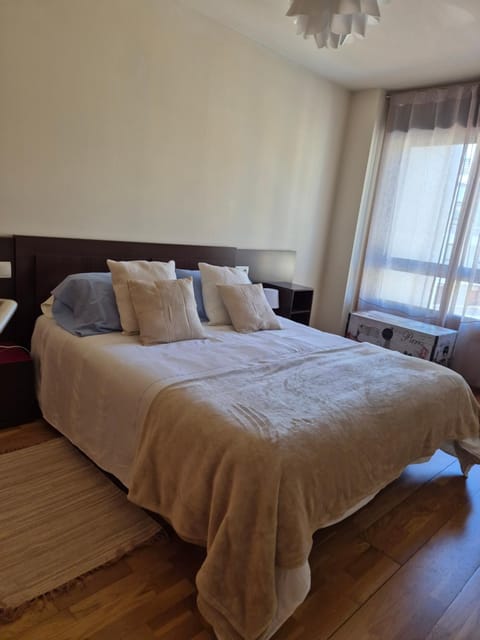 Apartamento en urbanización con piscina en Playa de Silgar Apartment in Sanxenxo