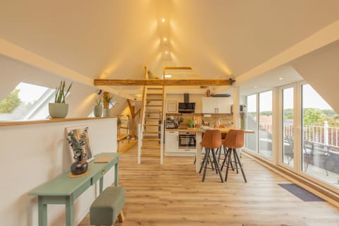 Kitchen or kitchenette, Dining area, Bedroom