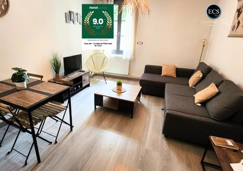 "Cozy Zen" 1 grande chambre - Calme - Arrivée autonome - 6 pers - Parking gratuit Apartment in Tours