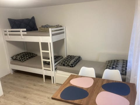 Property building, Bed, Living room, Photo of the whole room, Bedroom, bunk bed, hair dresser
