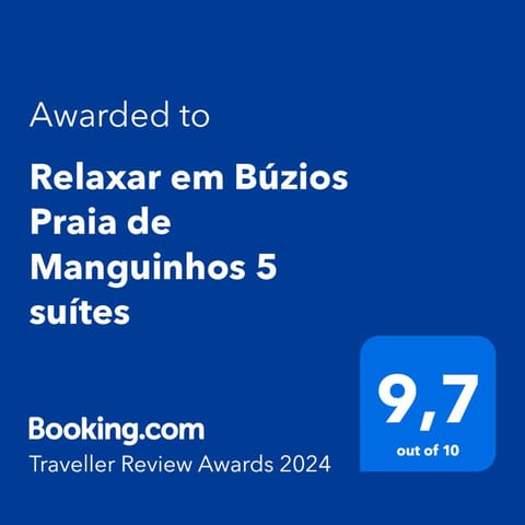 Relaxar em Búzios Praia de Manguinhos 5 suítes House in Armacao dos Buzios